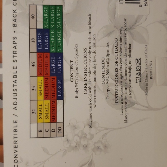 Carole Hochman comfort comvertible seamless bra set of two size M new in box - Picture 3 of 4